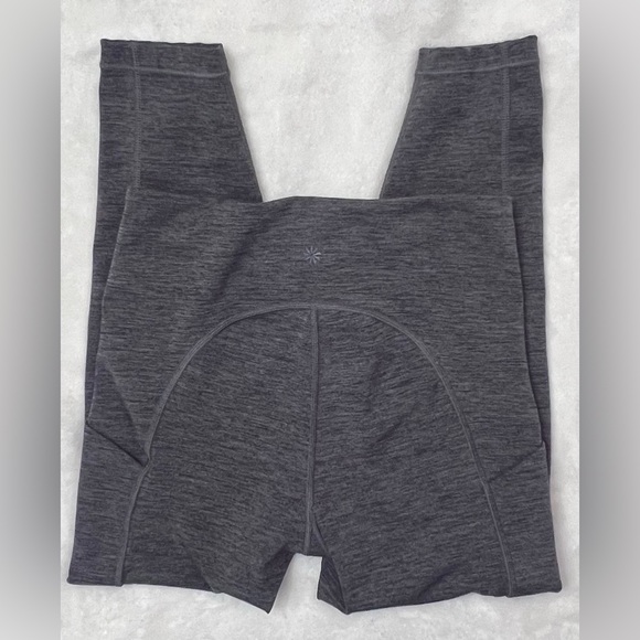 Athleta Ultimate Stash High Rise 7/8 Legging Grey Size Small Excellent Condition - Picture 2 of 6